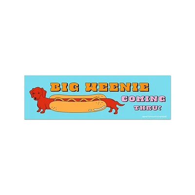 Big Weenie Bumper Sticker