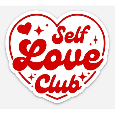 Club d’amour de soi Sticker