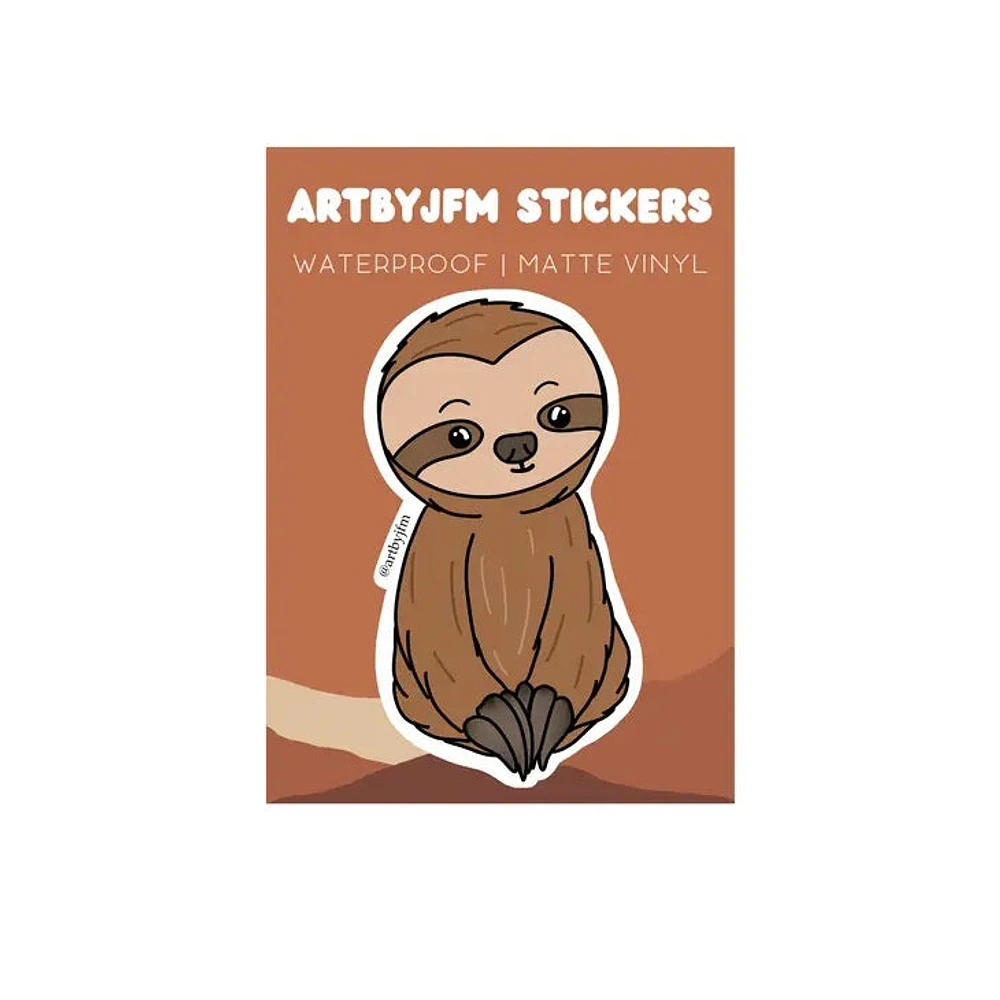 Sloth Cute Sticker