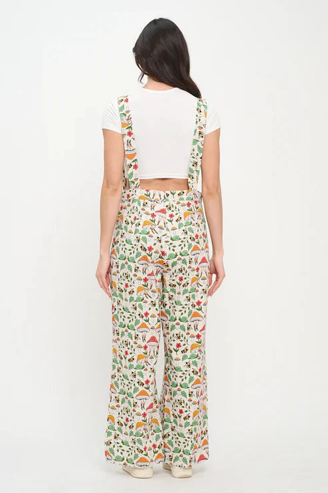 Mushrooms Wonderland Overalls