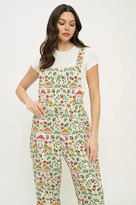 Mushrooms Wonderland Overalls
