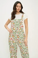 Mushrooms Wonderland Overalls