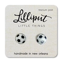 Soccer Ball Earrings