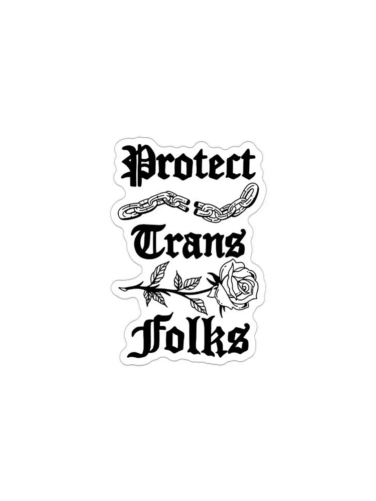 Protect Trans Folk/Kids Sticker