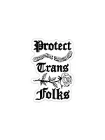 Protect Trans Folk/Kids Sticker