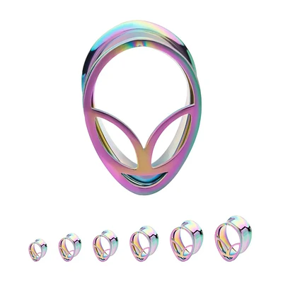 Alien Cutout 0g - 7/8 DF Tunnel