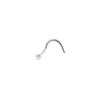 22G Surgical Steel Bezel Set 2mm Nose Screw