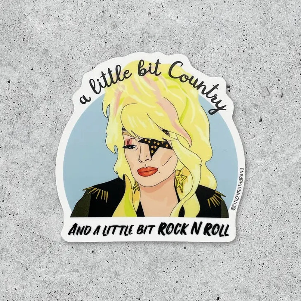 Dolly Parton Rockstar Stickers