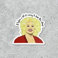 Dolly Parton Sticker