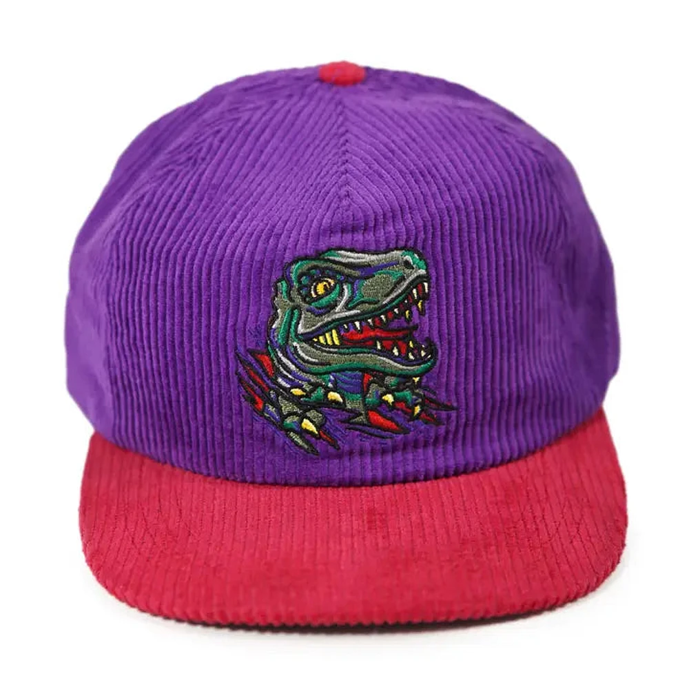 Purple Raptor Corduroy Hat