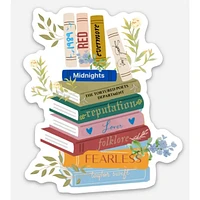 Ts Album Book Stack Sticker