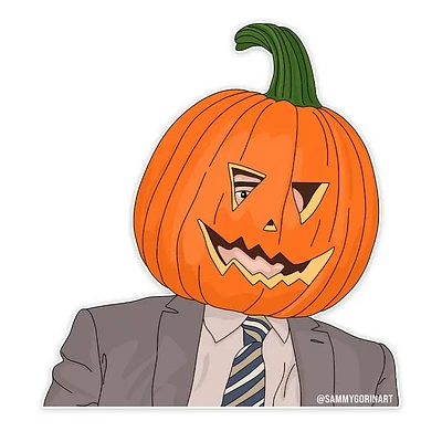 Cabeza de calabaza Dwight