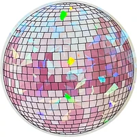 Cracked Holo Disco Ball Sticker