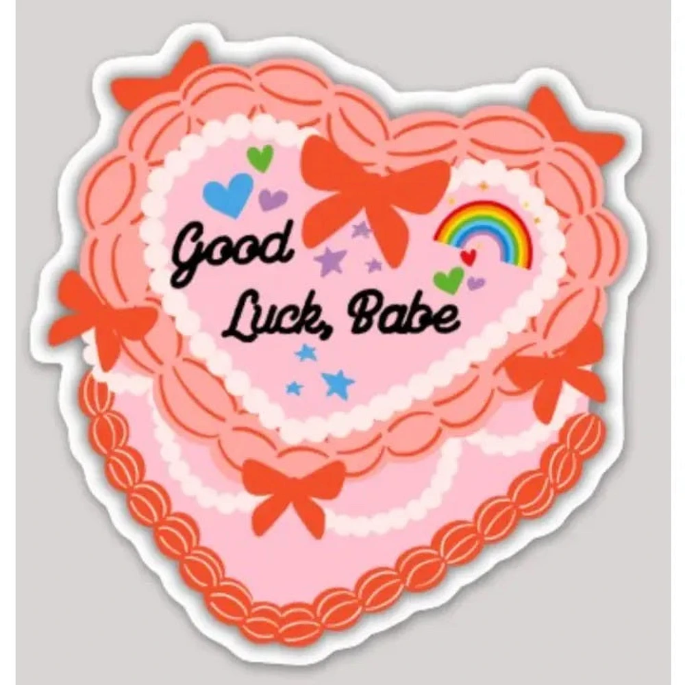 Good Luck Babe Sticker