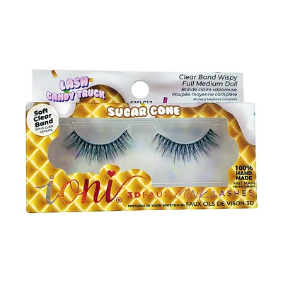 Clear Band Wispy Full Medium Doll Lashes