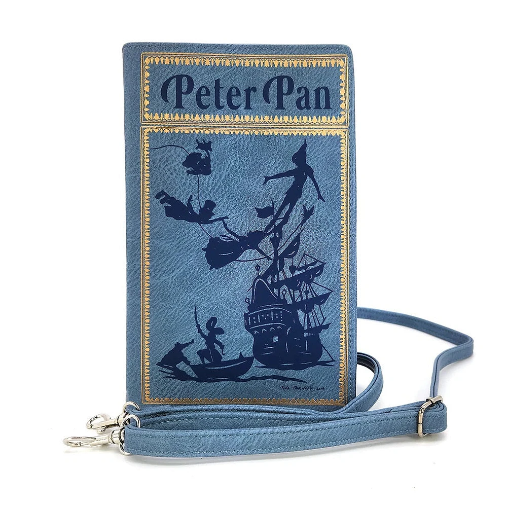 Peter Pan Book Clutch Bag