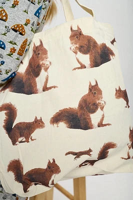 Squirrel Tote Bag