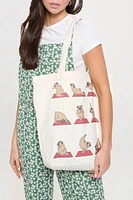 Pug Yoga Tote