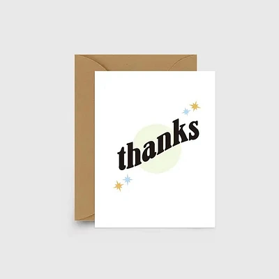 Thanks Retro Card