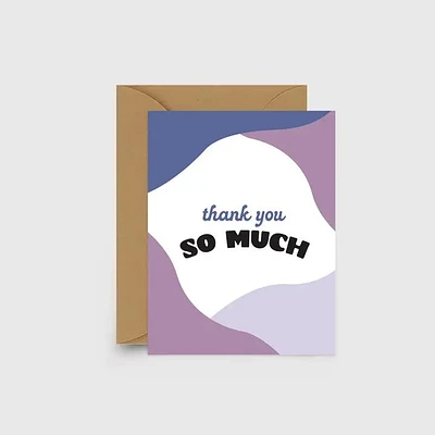 Thank You So Much Card