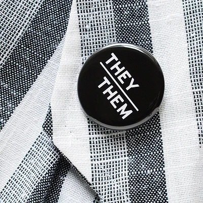 They/Them Button