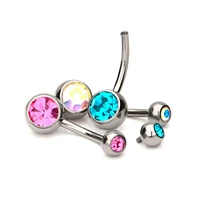 Bezel 5mm / 8mm Ball Jewel Navel