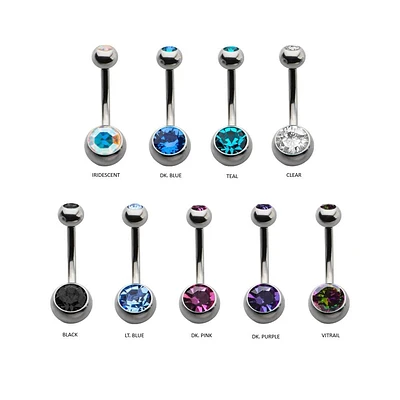 Bezel 5mm / 8mm Ball Jewel Navel