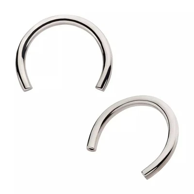 Titanium Threadless Circular Bar Only