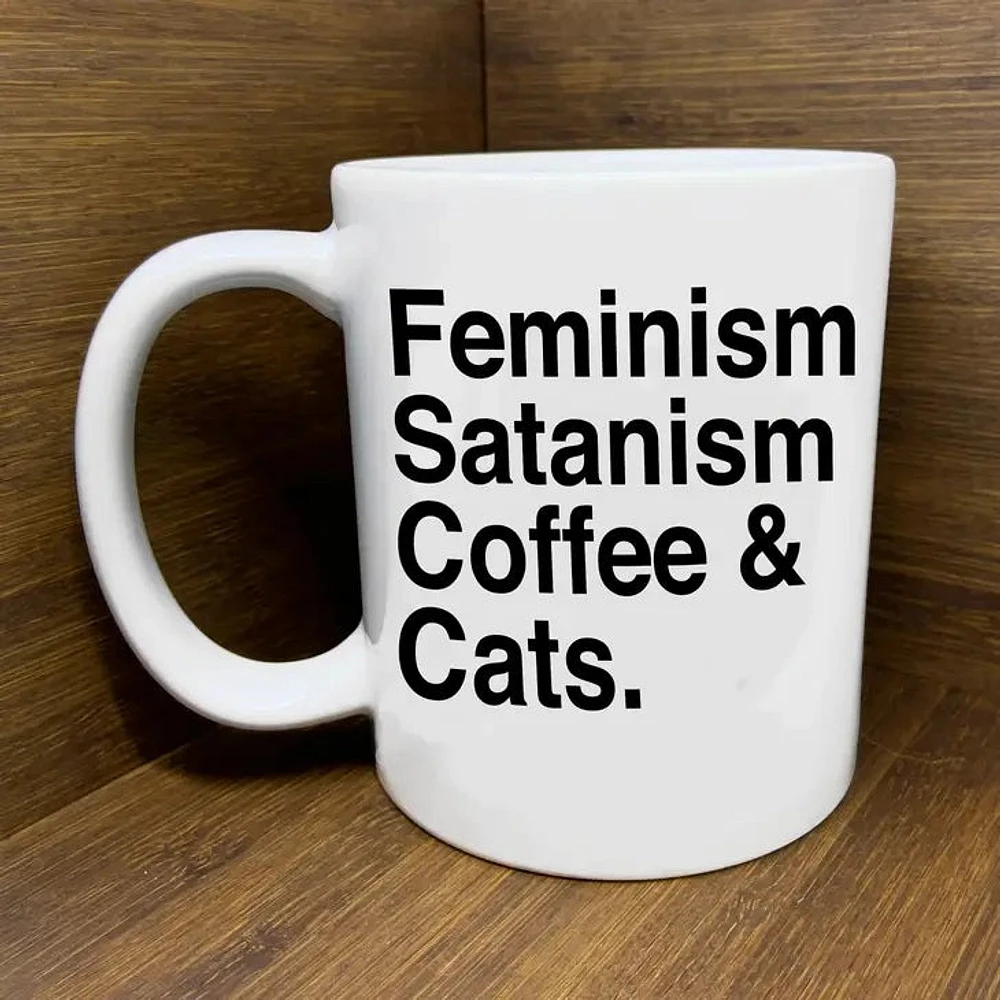 Feminism Satanism Mug