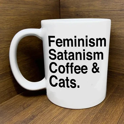 Feminism Satanism Mug