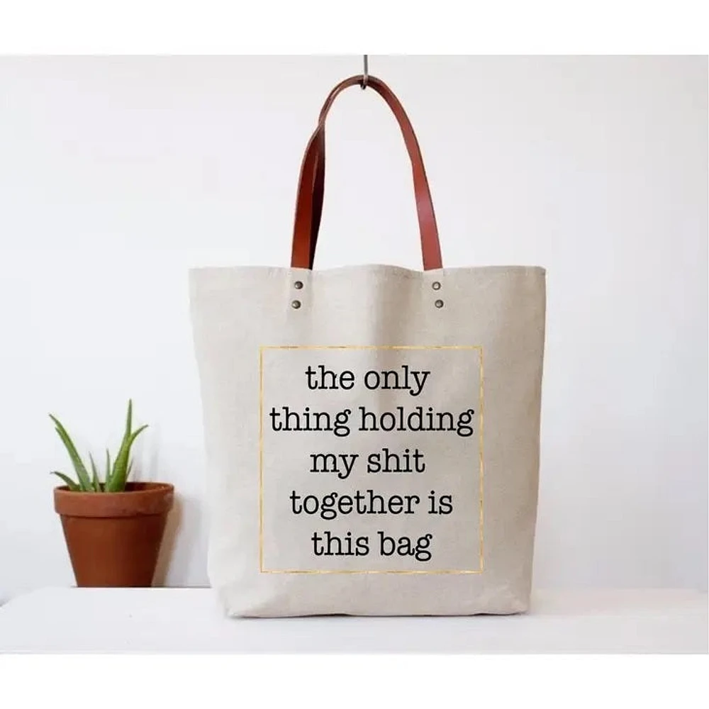 Merde ensemble Tote bag