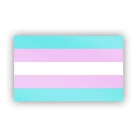 Patch drapeau de la fierté trans