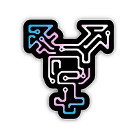 Trans Cyborg Sticker