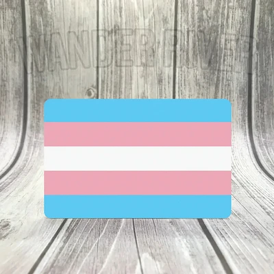 Transgender Pride Flag Sticker