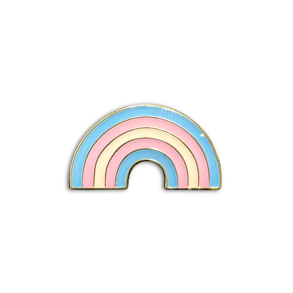 Trans Rainbow Pin