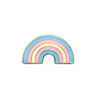 Trans Rainbow Pin