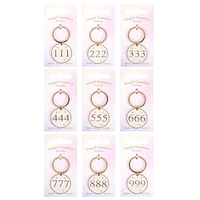 Angel Number Keyring