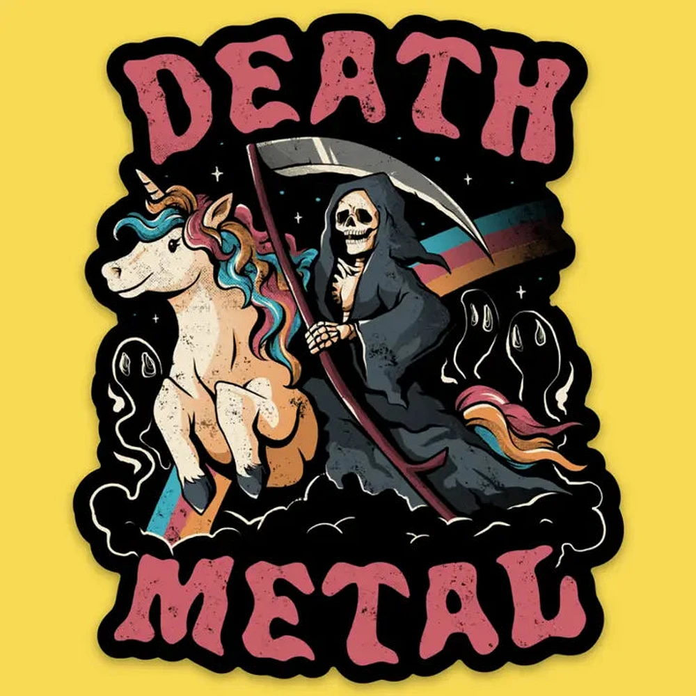 Death Metal Sticker