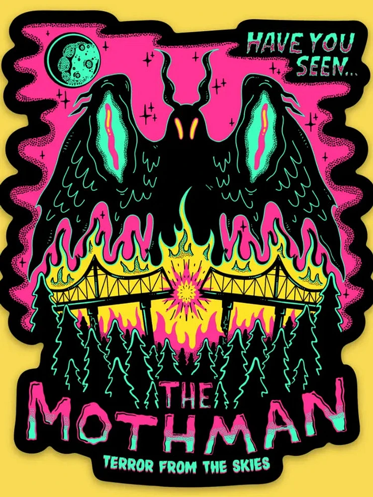 Mothman Sticker