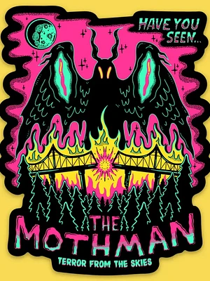 Mothman Sticker