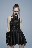 Spliced Spider Web Dress