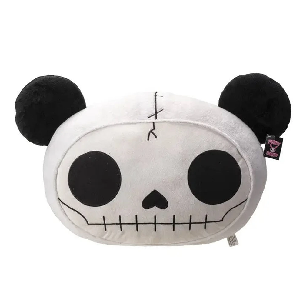 Furrybones Pandie Head Halloween Plush Pillow