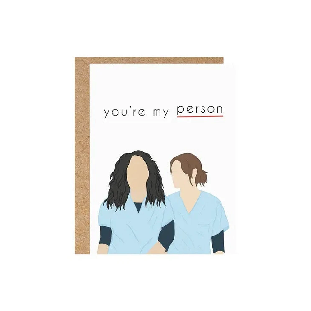 You're My Person Card