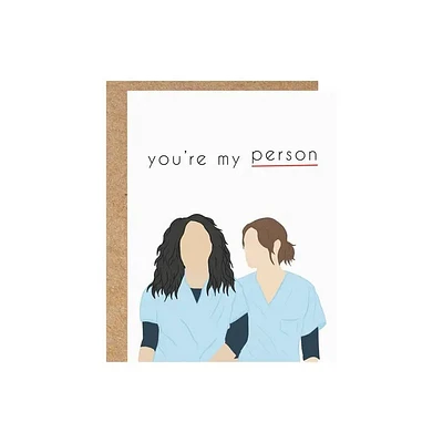 You're My Person Card