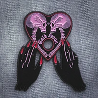 Talk Soon Black & Pink Ouija Planchette