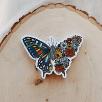 Blooming Butterfly Sticker