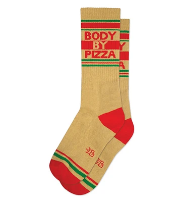 Body By Pizza Ribbed Socks