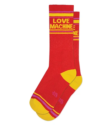 Chaussettes côtelées Love Machine