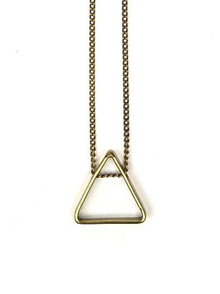 COLLIER PENDENTIF PYRAMIDE