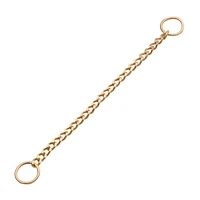 Cadena Frenada 1 3/8" Oro 14Kt